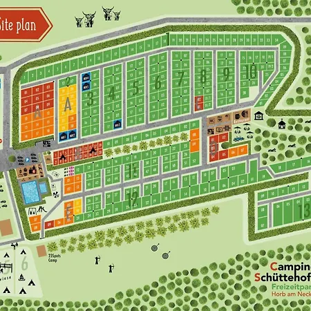 Schuettehof Campeggio Horb am Neckar